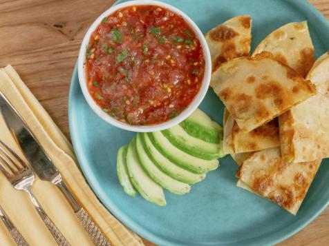 Chicken and Cheese Quesadillas