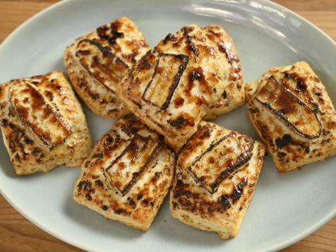 Bruleed Banana Scones