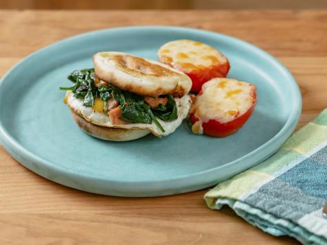 Spinach and Egg Sandwiches