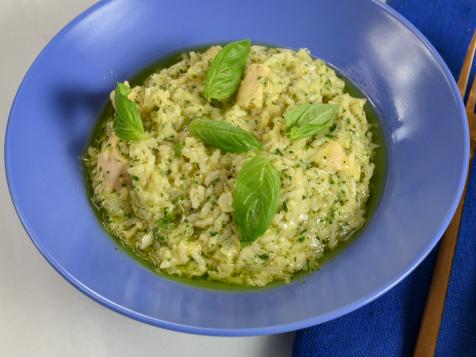 Pesto Chicken and Rice
