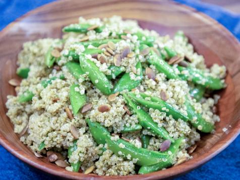 Quinoa with Snap Peas