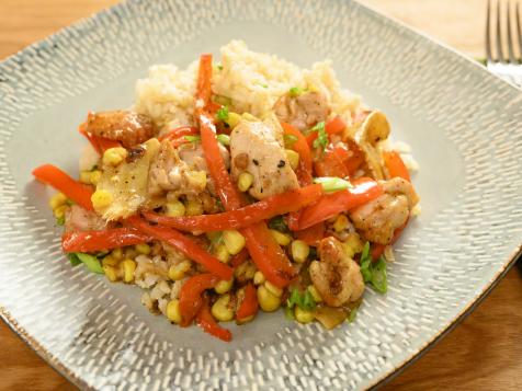 Chicken and Corn Stir-Fry