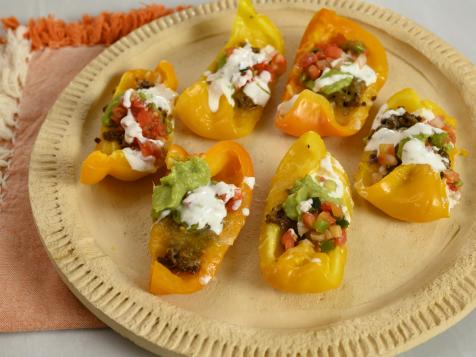 Bell Pepper Keto Nachos