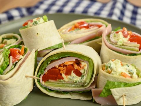 Ham Pinwheel Sandwiches