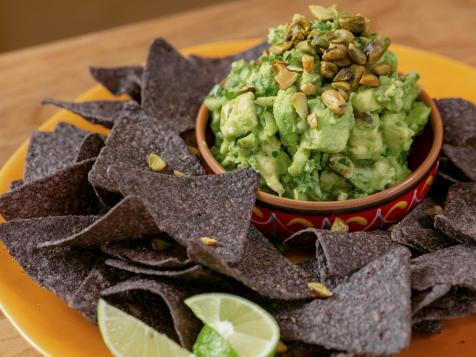 Pear and Pistachio Guacamole