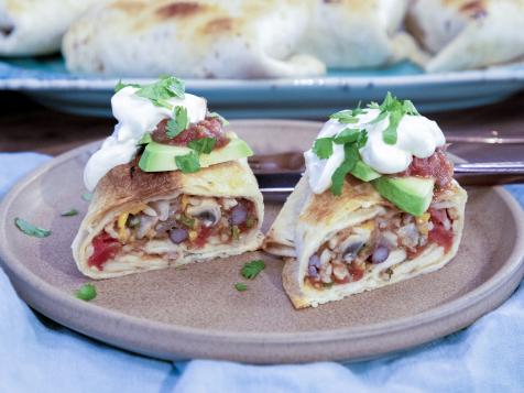 Vegetarian Chimichangas