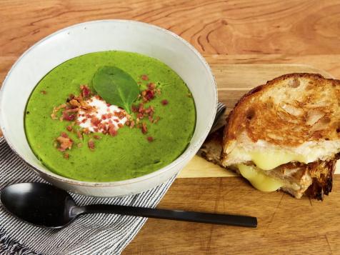 Split Pea Soup, Grilled Cheese