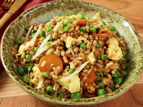 Healthy Farro Fried "Rice"