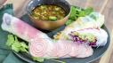 Rainbow Salad Rolls