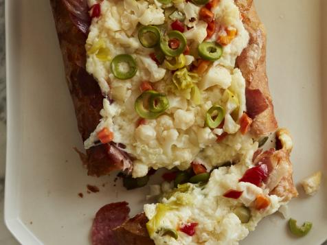 Baked Antipasto Cheese Bread