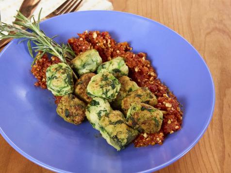 Spinach-Cauliflower "Gnocchi"