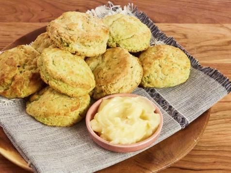 Dill Biscuits and Honey Butter