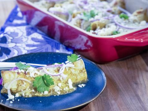 Chicken and Cheese Enchiladas