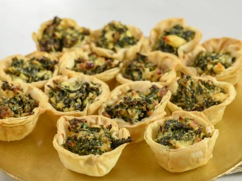 Kale Spanakopita Cups