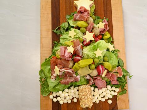 Christmas Tree Antipasto Salad