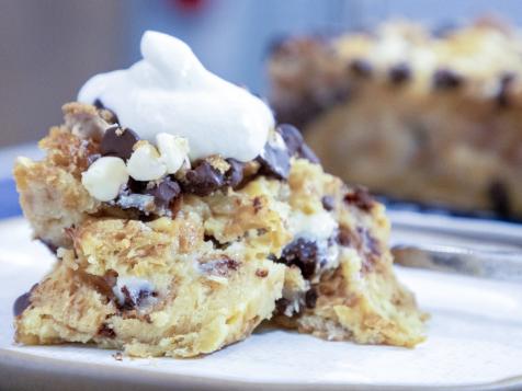 Black and White Bread Pudding