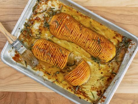 Hasselback Butternut Squash