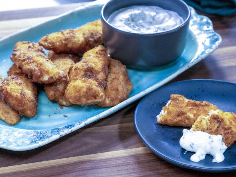 Chicken Fingers with Ranch Dip