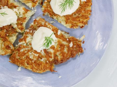 Crispy Potato Horseradish Cake