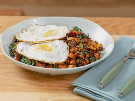 Sweet Potato and Kale Hash