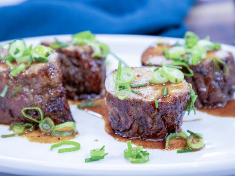 Pork with Ancho Honey Glaze