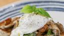 Eggs and Mushrooms on Toast