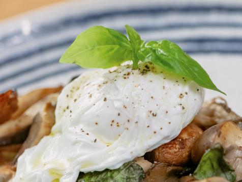 Eggs and Mushrooms on Toast