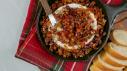 Baked Brie with Bacon Crumble