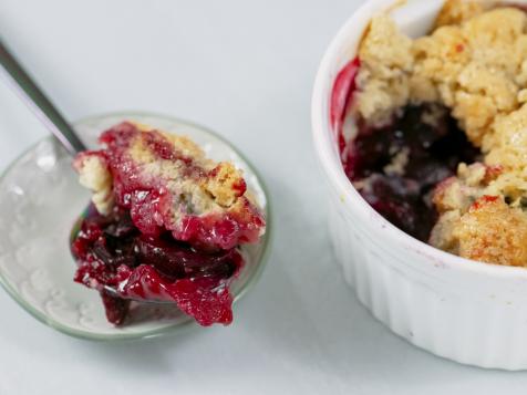 Mini Cherry Cobblers