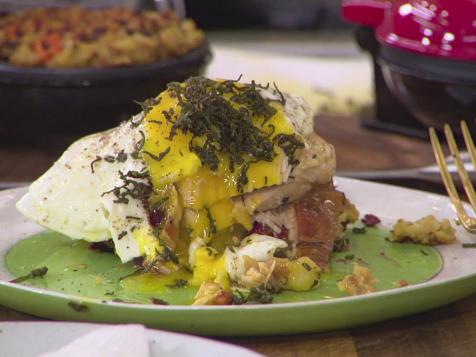 Stuffing Waffle Sandwich