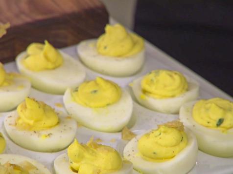 Parmesan Dijon Deviled Eggs