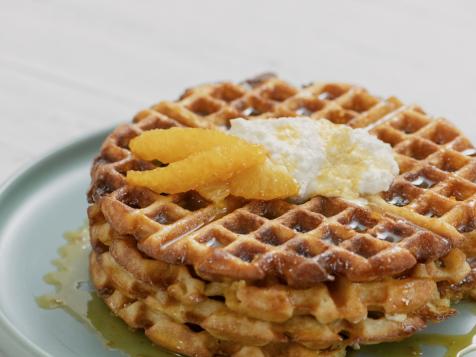 Toasted Polenta Waffle