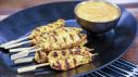 Chicken Satay and Peanut Sauce