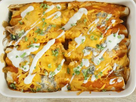 Buffalo Turkey Enchiladas