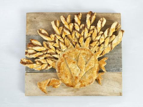 Apple Pie Puff Pastry Turkey
