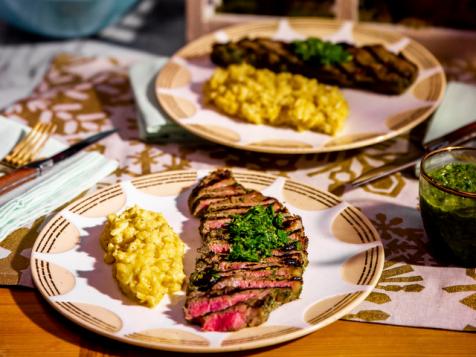 Chimichurri Steak and Eggs