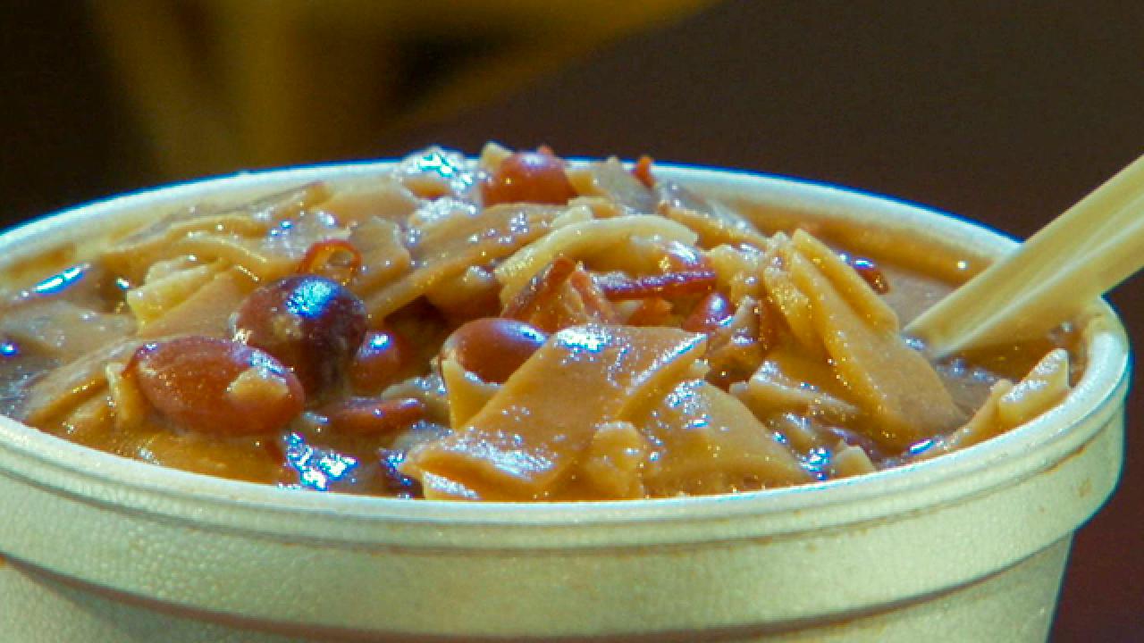 Bean and Noodle Soup