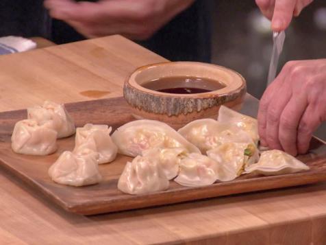 Alton's Veggie Steamed Dumpling