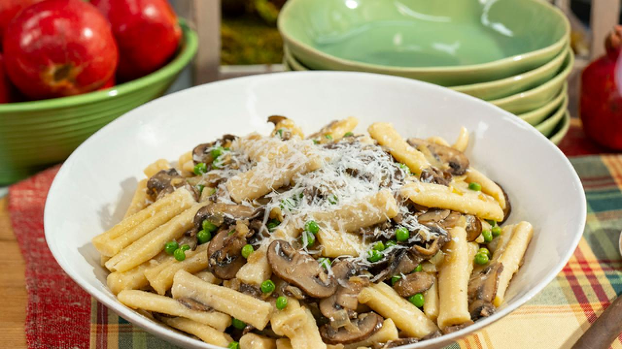 Cavatelli with Mushroom Butter Sauce