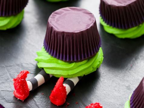 Wicked Witch Cupcakes