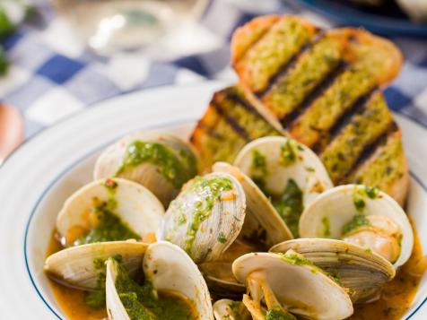 Clams and Chimichurri