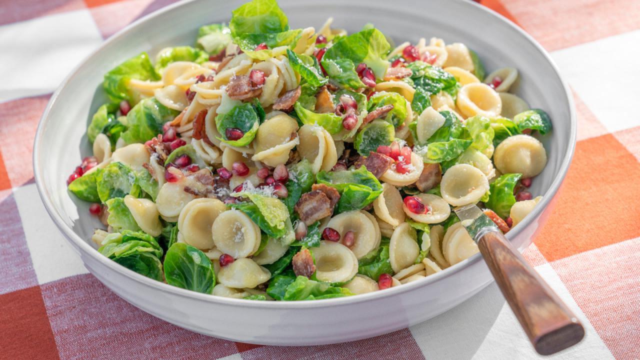Bacon and Brussels Orecchiette