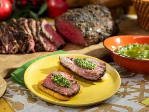 Beef Tenderloin with Pesto