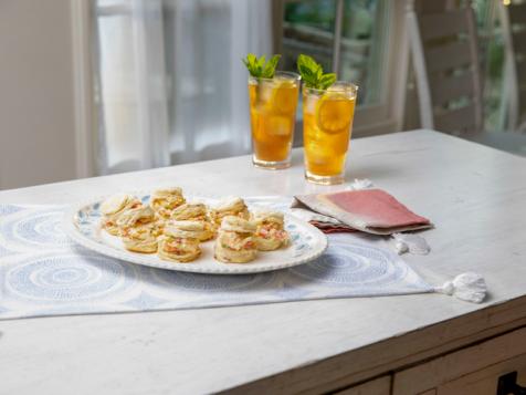 Country Ham Biscuits and Scallion-Pimento Cheese