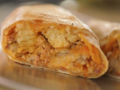 Biscuits and Gravy Burrito