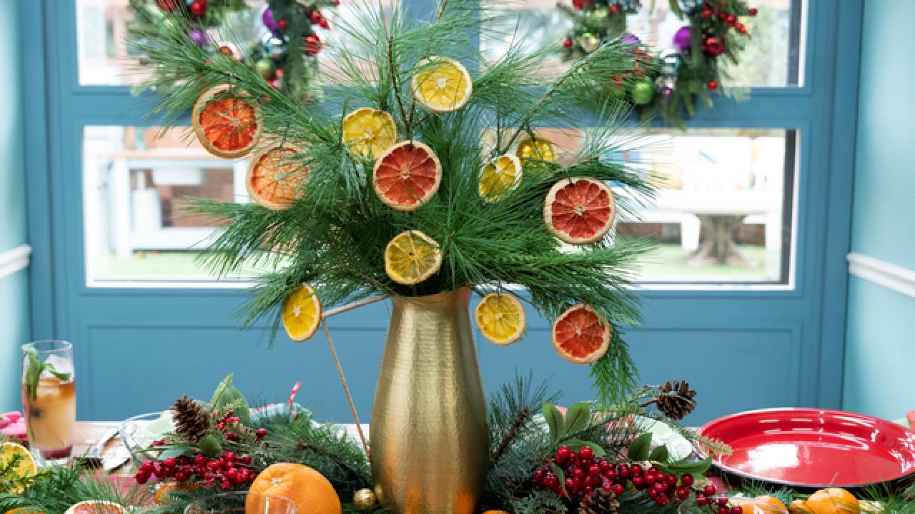 DIY Citrus Christmas Ornaments