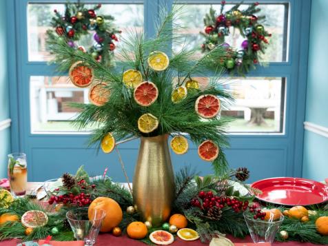 DIY Citrus Christmas Ornaments