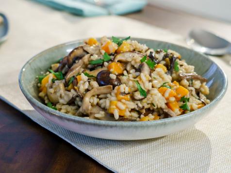 Mushroom and Butternut Squash Risotto