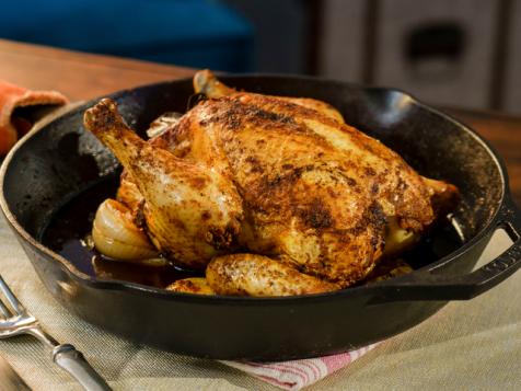 Spice-Rubbed Roast Chicken