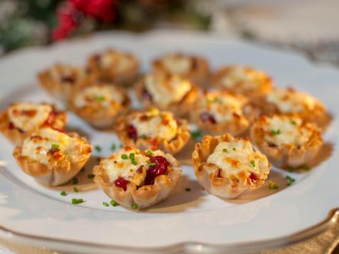 Gruyere and Cranberry Cups